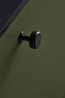 Gałka meblowa Villa Round 30 Metalowa Gun-Metal