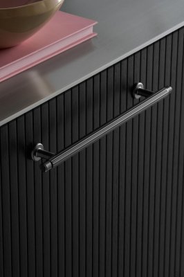 Uchwyt meblowy podłużny Villa 192 Metalowy Gun-Metal