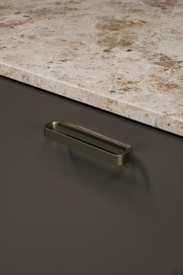 Uchwyt meblowy podłużny Race 96 Drewniany Dębowy ze Złotym