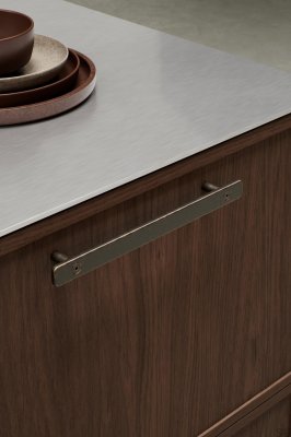 Uchwyt meblowy podłużny Tool 192 Metalowy Antyczny Brąz