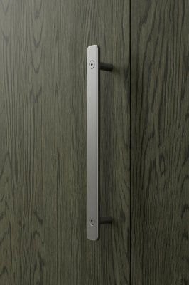 Uchwyt meblowy podłużny Tool 192 Metalowy Srebrny