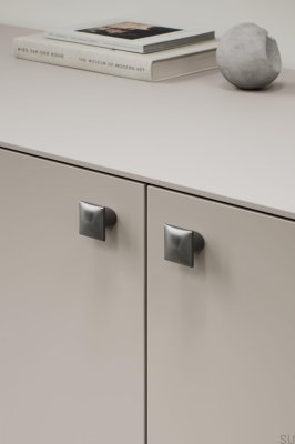 Gałka meblowa Flow 16 Metalowa Gun-Metal