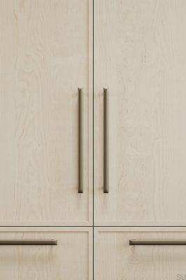 Uchwyt meblowy podłużny Flow 320 Metalowy Złoty Szczotkowany