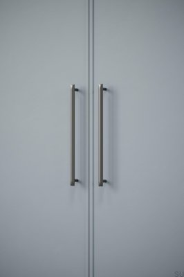 Uchwyt meblowy podłużny Flow 320 Metalowy Gun-Metal