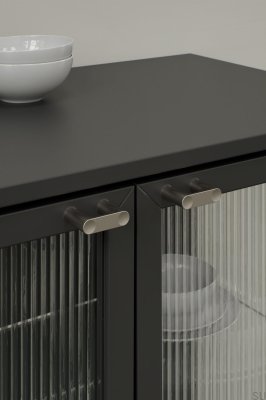 Gałka meblowa Punto 32 Metalowa Niklowana Matowa