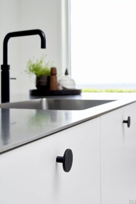 Gałka meblowa Plato OceanIX 42,1 Plastikowa Czarna