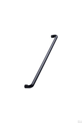 Uchwyt meblowy podłużny Carve 320 Metalowy Czarny Mat