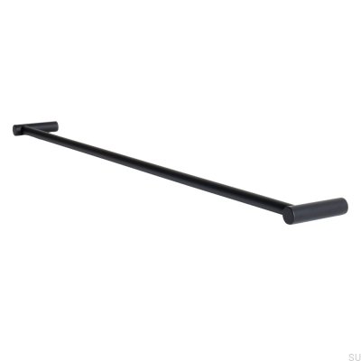 Wieszak na ręczniki Stay 600 Stalowy Czarny Mat