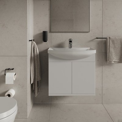 Uchwyt na zapasowy papier Stay Stalowy Czarny Mat