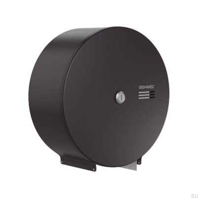 Uchwyt na papier toaletowy Jumpo Stay Stalowy Czarny Mat