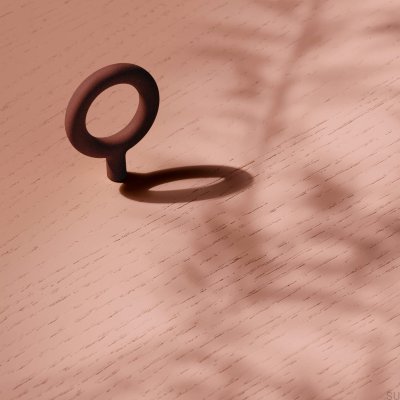 Gałka meblowa Key 32 Metalowa Reddish Brown