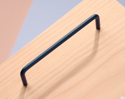 Uchwyt meblowy podłużny Thread 128 Metalowy Deep Blue