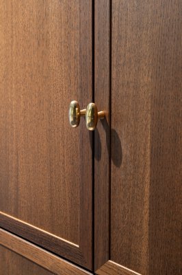 Gałka meblowa T-Bar Oliver Mosiężna Polerowana