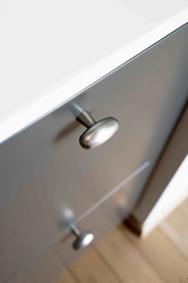 Gałka meblowa T-Bar Oliver Stal Szczotkowana