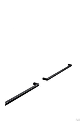 Uchwyt meblowy podłużny Mango 544 Aluminiowy Czarny Mat