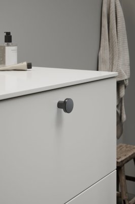 Gałka meblowa Dot 30 Metalowa Gun-metal