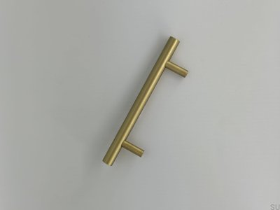 Uchwyt meblowy podłużny SB-L  128 Mosiężny Polerowany