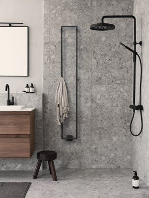 Zestaw prysznicowy ARM7200-150 Mosiężny Czarny Mat