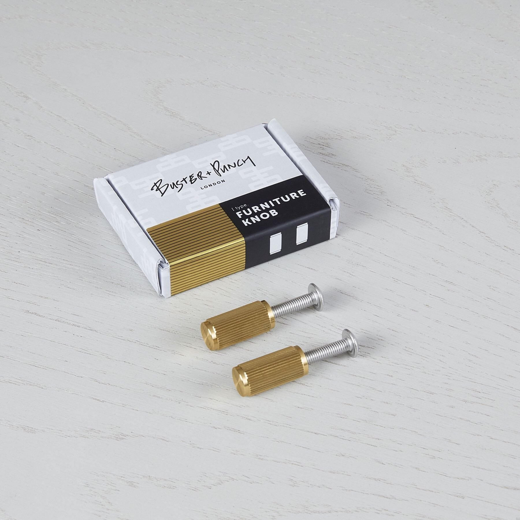 Zdjecie wnetrza opakowania galek Linear mosieznych