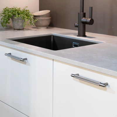 Uchwyt meblowy podłużny Riff 160 Srebrny Mat