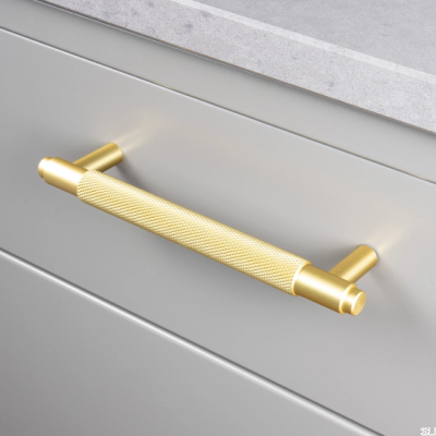 Uchwyt meblowy podłużny Riff 160 Złoty Mat 