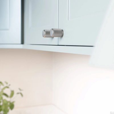 Gałka meblowa Riff 21 Srebrna Matowa