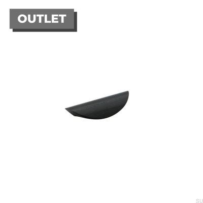 Uchwyt meblowy podłużny Archive 64 Czarny Buk