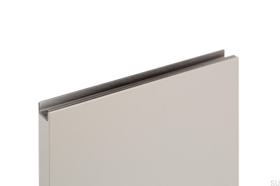 Uchwyt meblowy krawędziowy Jey2 3000 Aluminiowy Nielakierowany