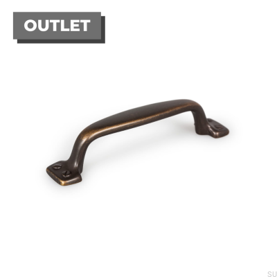 Uchwyt meblowy podłużny Ava 96 Antyczny złoty