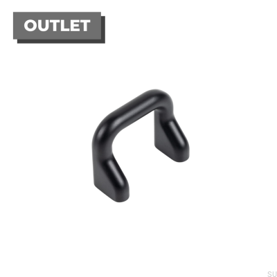 Uchwyt meblowy podłużny Soft 32 Czarny Mat