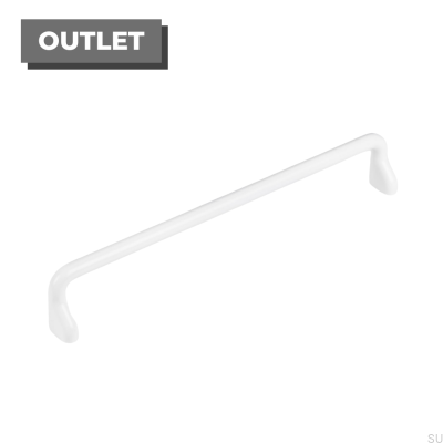 Uchwyt meblowy podłużny Soft 320 Biały Mat