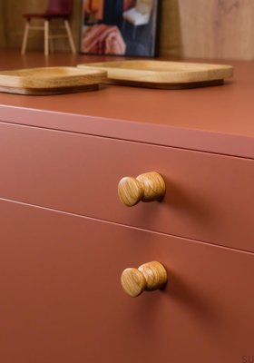 Gałka meblowa Piece 25 Drewniana Dębowa