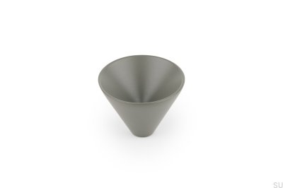 Gałka meblowa Conic 29 Metalowa Szara Zieleń