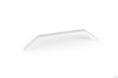 Uchwyt meblowy podłużny Dropp 160 Aluminiowy Biały Mat