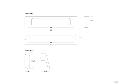 Gałka meblowa Luv Wood Drewniana Dębowa Nielakierowana