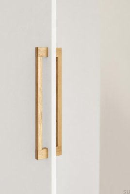 Uchwyt meblowy podłużny dwustronny Hako Big 480 Drewniany Dębowy