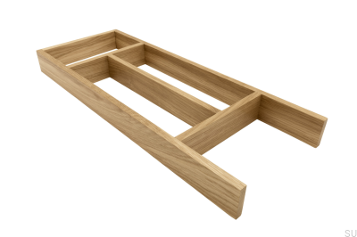 Wkład na sztućce Robur 473x178 Drewniany