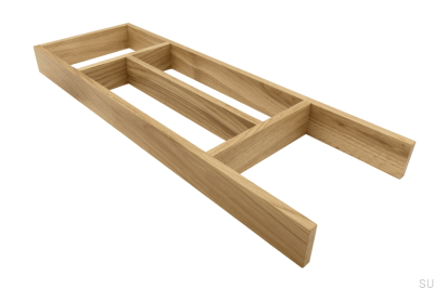 Wkład na sztućce Robur  523x178 Drewniany
