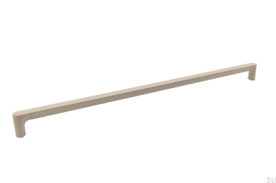 Uchwyt meblowy podłużny Aqua 480 Metalowy Kremowy