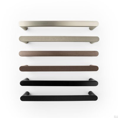 Uchwyt meblowy podłużny Vibe Plain 160 Metalowy Srebrny Szczotkowany