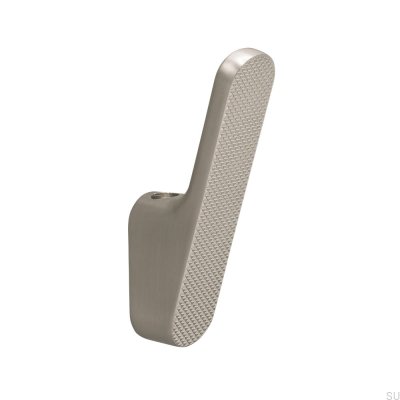 Wieszak ścienny Vibe Grip Metalowy Srebrny Szczotkowany