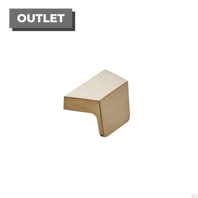 Gałka meblowa Envelope Złota Szczotkowana