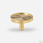 U.4.0--Gałka-Meblowa-Rene-L-Mosiężna-Szczotkowana-Nielakierowana-Open&amp;hide-Slandynawskie-Uchwyty_1