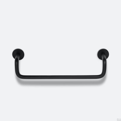 Uchwyt meblowy podłużny Ava 128 Mosiężny Czarny