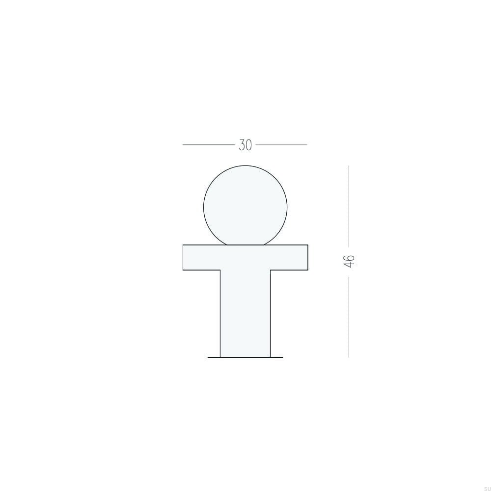 U.21.3.W--Gałka-meblowa-Pola-Mosiężna-Biała-z-Mosiężną-Podkładką-Open&Hide-Skandynawskie-Uchwyty_3