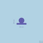 U.0.9.G--Gałka-meblowa-Mona-S-35-Mosiężna-Polerowana-ze-Złotą-Szczotkowaną-Podkładką-Open&Hide-Skandynawskie-Uchwyty_2