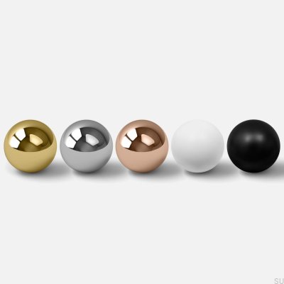 Gałka meblowa Odete S Mosiężna Miedziana Polerowana