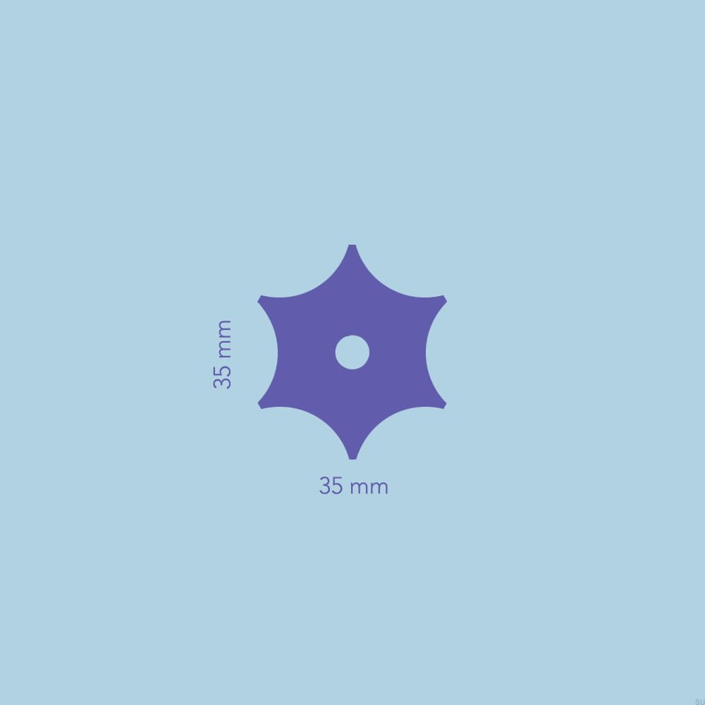 U.0.4.2--Gałka-meblowa-z-podkładką-Nena-Star-X2-Mosiężna-Szczotkowana-Nielakierowana-(2-sztuki)-Open&Hide-Skandynawskie-Uchwyty_4