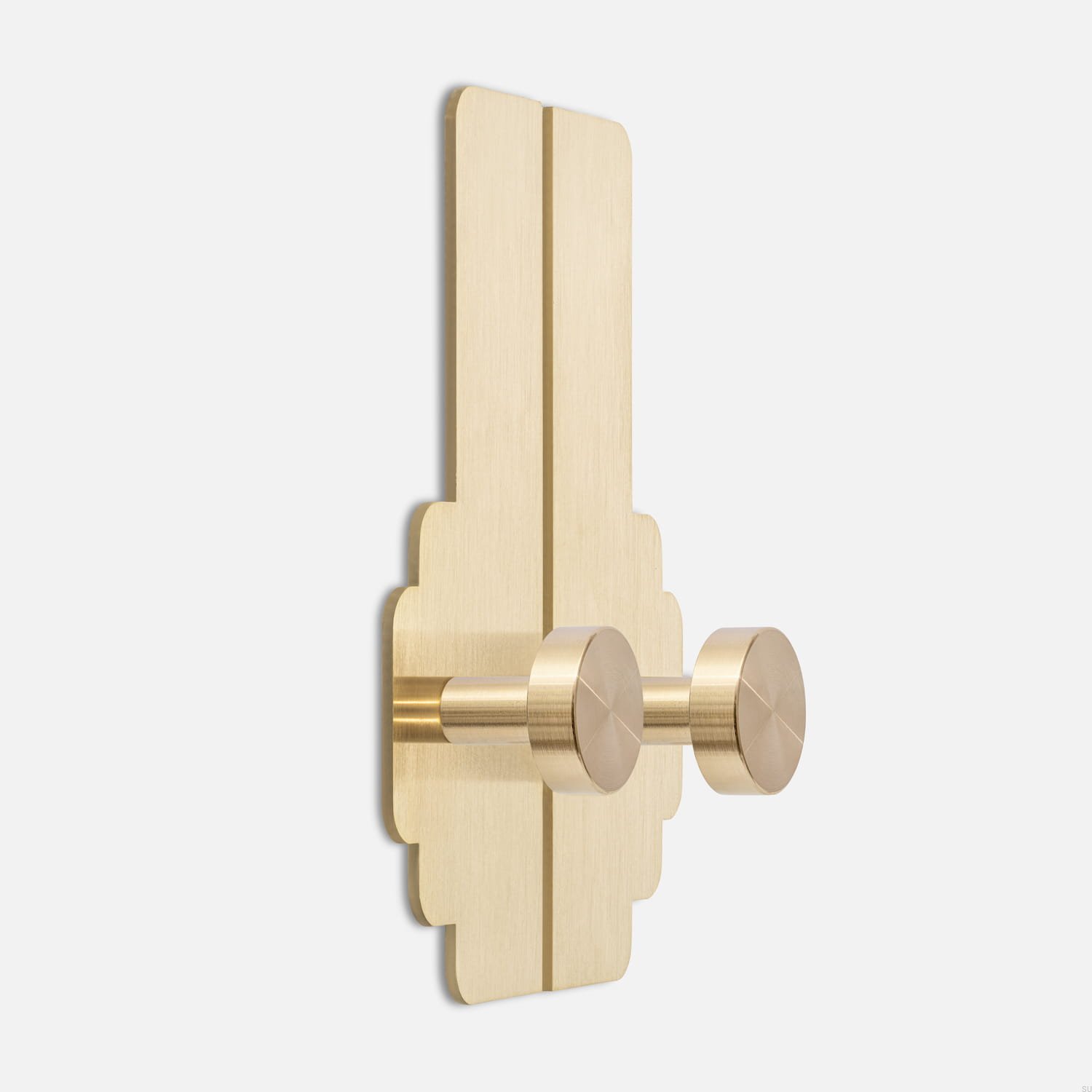 U.0.7.2--Gałka-meblowa-z-podkładką-Nena-Morocco-MX2-Mosiężna-Szczotkowana-Nielakierowana-(2-sztuki)-Open&Hide-Skandynawskie-Uchwyty_2