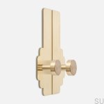 U.0.7.2--Gałka-meblowa-z-podkładką-Nena-Morocco-MX2-Mosiężna-Szczotkowana-Nielakierowana-(2-sztuki)-Open&Hide-Skandynawskie-Uchwyty_2